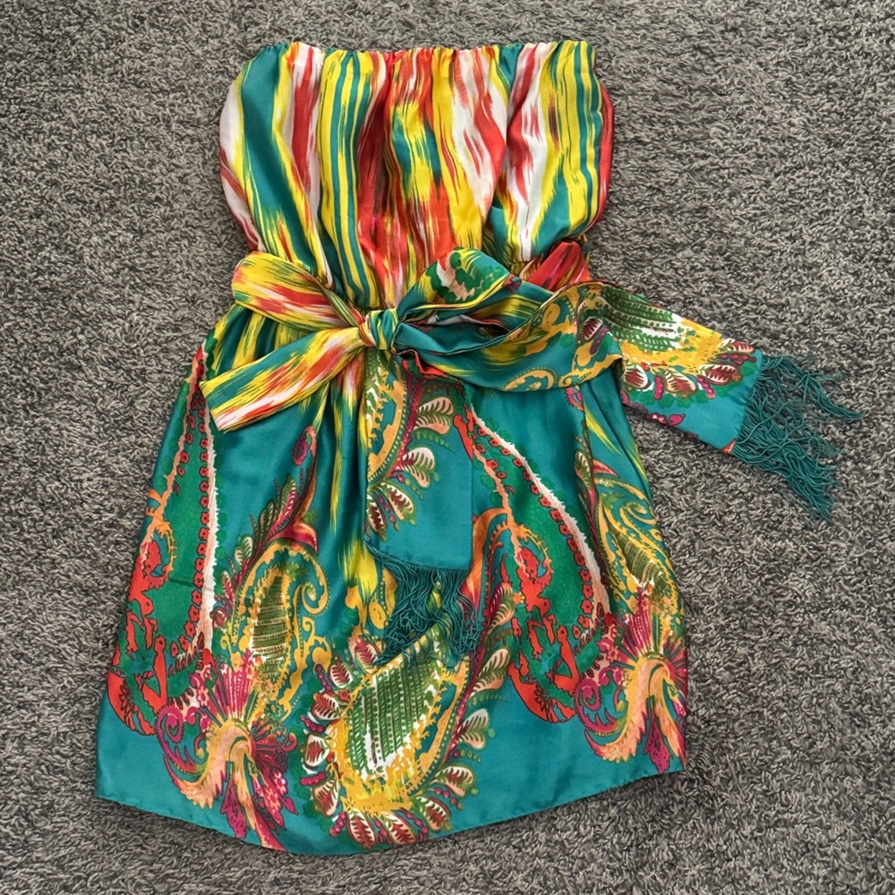 Collective Concepts Turquoise Dress